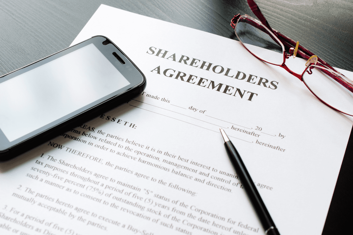 Shareholders Agreement - Virtus Group LLP